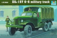 Trumpeter 1/35 ZIL-157 6x6 Soviet Military Truck - thumbnail