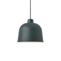 Muuto Grain Hanglamp - Donkergroen