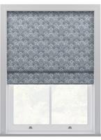 Laura Ashley - Vouwgordijn - Musica Velvet Dusky Seaspray