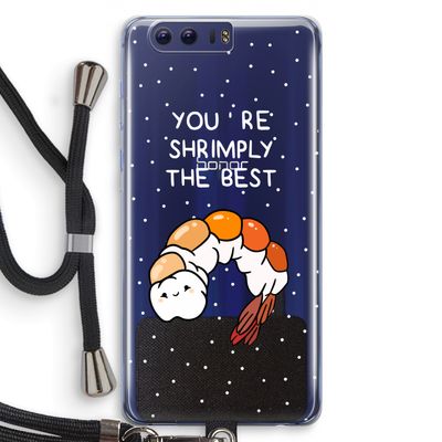 You're Shrimply The Best: Honor 9 Transparant Hoesje met koord