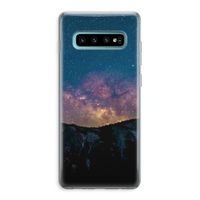 Travel to space: Samsung Galaxy S10 Plus Transparant Hoesje