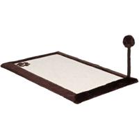 Krabmat met speeltje - TRIXIE - Sisalmat / Pluche - 70 x 45 cm - Naturel / Bruin