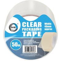 DID verpakkingstape transparant 50 meter - Tape (klussen) - thumbnail