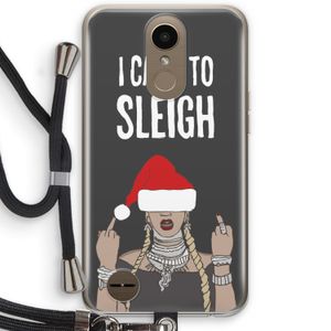 Came To Sleigh: LG K10 (2017) Transparant Hoesje met koord