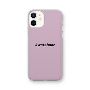 kwetsbaar: iPhone 12 Transparant Hoesje