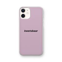 kwetsbaar: iPhone 12 Transparant Hoesje