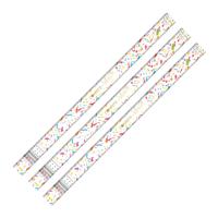 Party confetti shooters - 3x - confettikanon - gekleurd - papier - 80cm - thumbnail