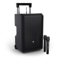 LD Systems ANNY 10 HHD2 B6 mobiele accu speaker met 2 draadloze microfoons