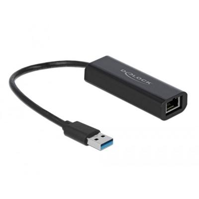 Delock USB 2.0 Adapter [1x USB-A-stekker - 1x RJ45-bus] 66299 0.15 m
