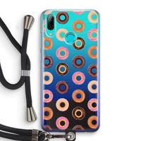 Donuts: Huawei P Smart (2019) Transparant Hoesje met koord