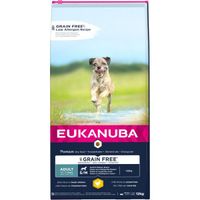 Eukanuba Adult Small & Medium kip graanvrij hondenvoer 2 x 12 kg