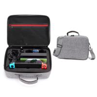 Draagbare EVA Single schouder Storage Bag koffer voor Nintendo Switch (grijs)
