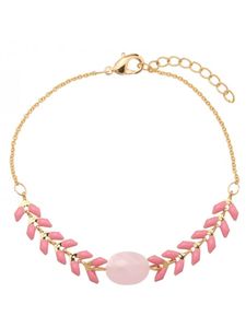 Armband Gold Plated Roze