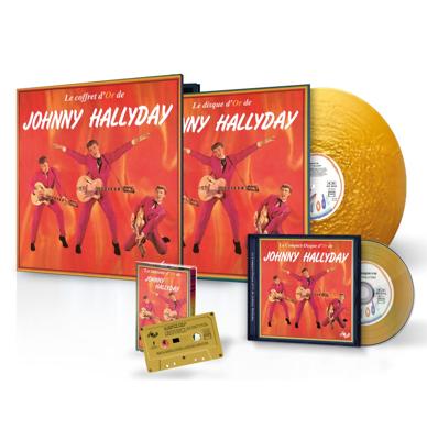 Johnny Hallyday - La Coffret D'Or (Box Set) (Record Store Day 2024) LP + Cassette + CD