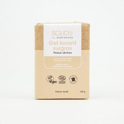 Cleansing bar bio gel droge huid sheabutter