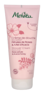 Melvita Shower Cream - Rose Petals&Acacia Honey 200 ml