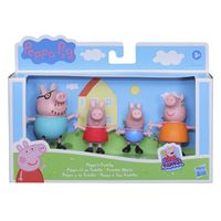 Hasbro Peppa Pig Peppa's Familie 4 klassieke figuren - thumbnail