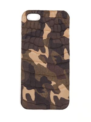 Leclaireur x L'Eclaireur coque d'iPhone 5 à imprimé camouflage - Vert