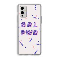 GRL PWR: OnePlus 9 Transparant Hoesje