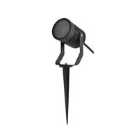LED tuinspot prikspot armatuur GU10 ZWART Raster 220/230Volt IP65