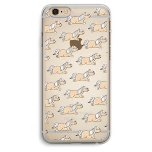 Ponys: iPhone 6 Plus / 6S Plus Transparant Hoesje