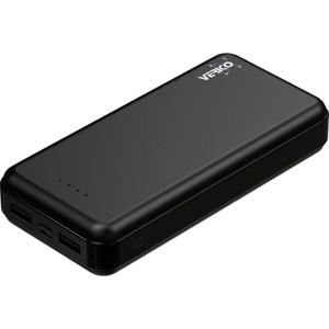 Verico Power Guard XL Powerbank 20000 mAh Fast Charge LiPo USB-A Zwart