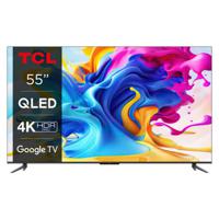 TCL 4K QLED Android Smart TV 55C649 (2023) 55″