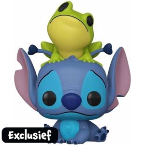 Funko Pop! figuur Disney Lilo & Stitch Stitch met kikker