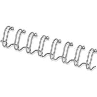 Fellowes draadruggen, doos van 100 stuks, 12 mm, zilver