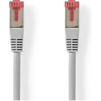 CAT6-kabel | RJ45 Male | RJ45 Male | SF/UTP | 30.0 m | Rond | PVC | Grijs | Label