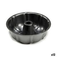 Cakevorm Kinvara CK62863-17 CK62863-17 Donker grijs Metaal Koolstofstaal 25,4 x 8 x 25,4 cm (12 Stuks)