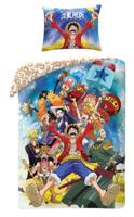 One Piece Dekbedovertrek Adventures 140 x 200 cm polyester - thumbnail