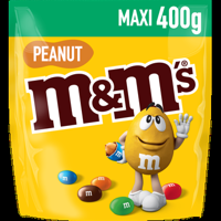 M&M&apos;S Pinda chocolade snoepjes maxi 400g bij Jumbo