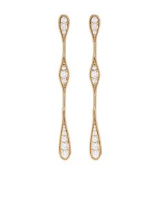 Fernando Jorge boucles d'oreilles Fluid en or 18ct p