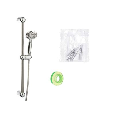 Doucheset Berilo Wit Zilverkleurig Metaal 9,8 x 23,5 x 9,8 cm