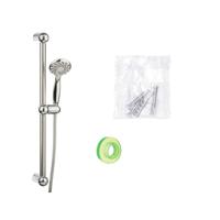 Doucheset Berilo Wit Zilverkleurig Metaal 9,8 x 23,5 x 9,8 cm