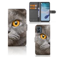 Telefoonhoesje | Met pasjeshouder | Motorola Moto G53 Britse Korthaar