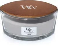 WoodWick ellipse candle fireside