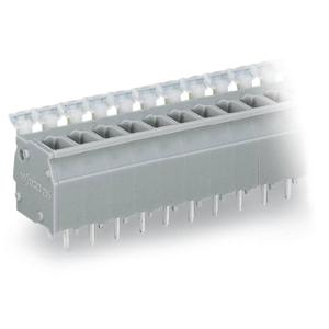 WAGO 255-403/000-009/999-950 Veerkrachtklemblok 2.50 mm² Aantal polen 3 Lichtgrijs 280 stuk(s)