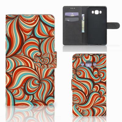 Samsung Galaxy J7 2016 Hoesje Retro