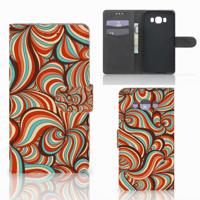 Samsung Galaxy J7 2016 Hoesje Retro