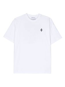 Marcelo Burlon County Of Milan Kids t-shirt en coton à logo imprimé - Blanc