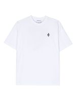 Marcelo Burlon County Of Milan Kids t-shirt en coton à logo imprimé - Blanc - thumbnail