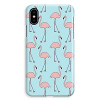 Anything Flamingoes: iPhone XS Max Volledig Geprint Hoesje