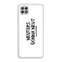 Neuters: Samsung Galaxy A22 4G Transparant Hoesje Neuters: Samsung Galaxy A22 4G Transparant Hoesje