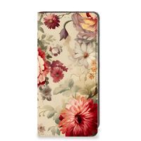 Smart Cover voor Samsung Galaxy A53 Bloemen