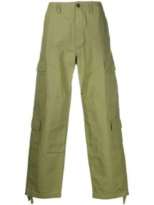 Stüssy pantalon cargo à coupe droite - Vert