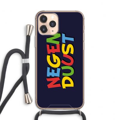 90's One: iPhone 11 Pro Transparant Hoesje met koord