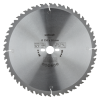 Wolfcraft HM Cirkelzaagblad | 32 td | Ø350 x 30 x 3,5mm | 1 stuk - 6666000