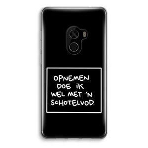 Schotelvod: Xiaomi Mi Mix 2 Transparant Hoesje